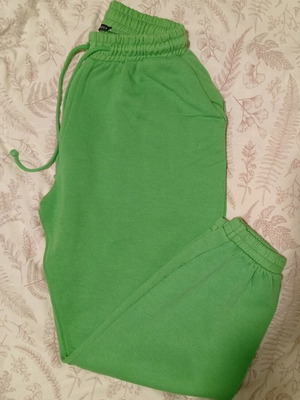 Zara tracksuit used, high-waisted green pants size M