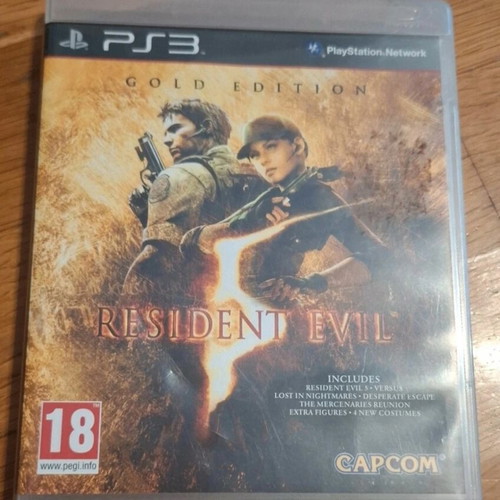 Resident Evil 5 Gold Edition PS3 game