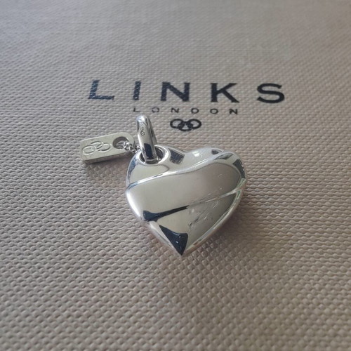 Links of London Sterling Silver Heart Charm Pendant