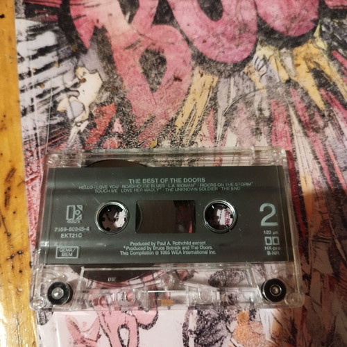 The Best of the Doors cassette tape like new, 1985 Elektra Records