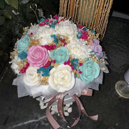Handmade bouquet with custom scent