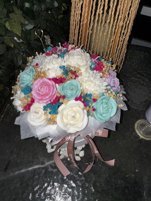 Handmade bouquet with custom scent