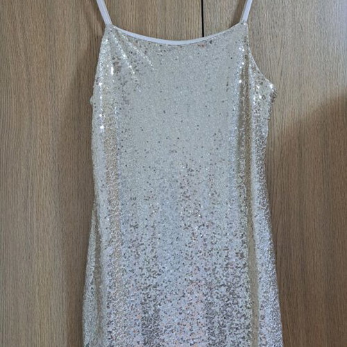 Sequin dress new, gold color, size XL, Sinsay