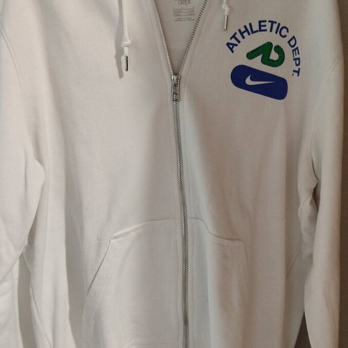 Nike jacket white, lightly used, size L
