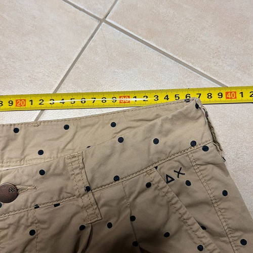 Sun68 chino shorts women used, beige, size 26
