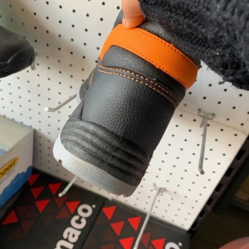 Maco boots new in black and black with orange