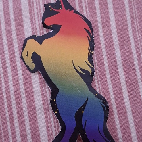 Harlivy sticker pack with Harley Quinn and Poison Ivy pride unicorns