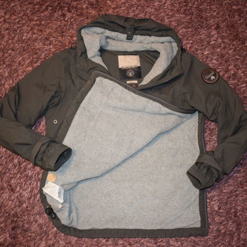 Napapijri Rainforest Winter Jacket / Anorak size S like new, green