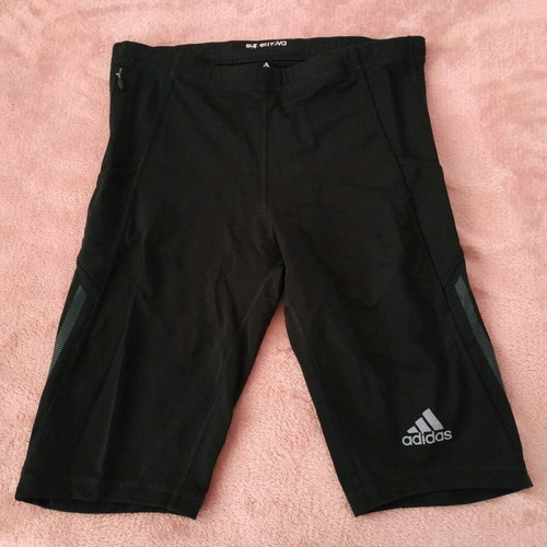 Adidas Supernova shorts leggings used, size Small, black