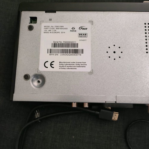 NOVA BOX HD831 Pace Zapper decoder used with accessories