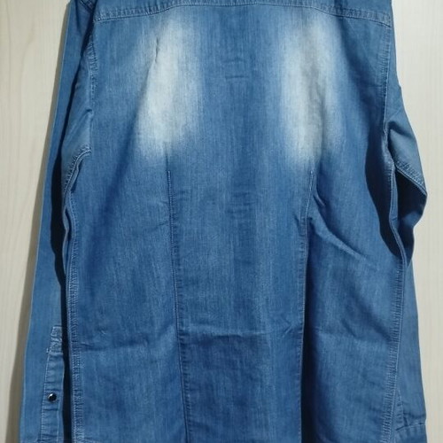 Brother-F denim shirt, blue, size L
