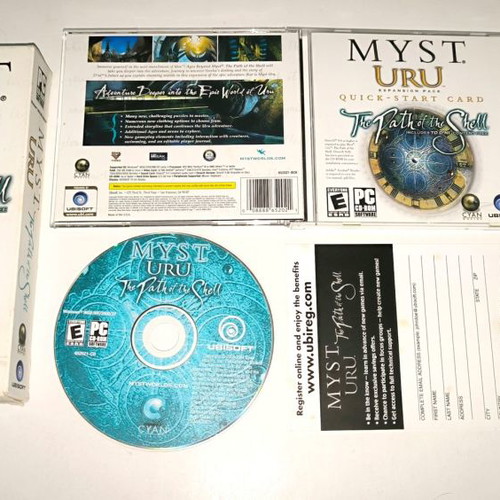 PC URU The Path of the Shell used adventure game