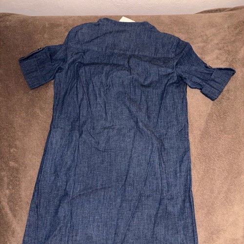 Denim dress Anne Klein new with tag, blue, size XS