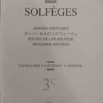 Solfege des solfeges 3c new without notes