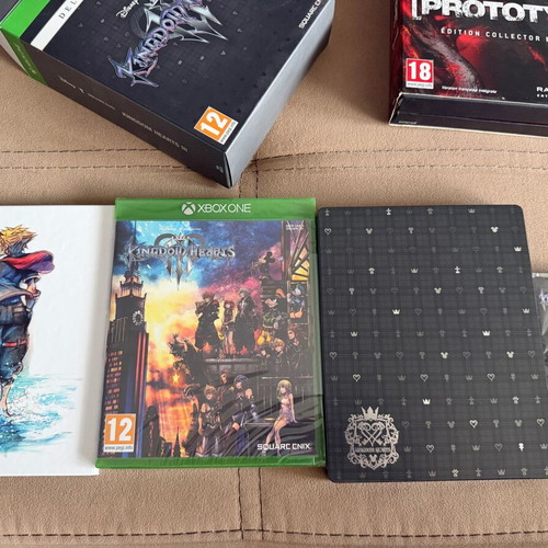 Kingdom Hearts 3 Deluxe/Prototype 2 и 6 steelbooks Xbox