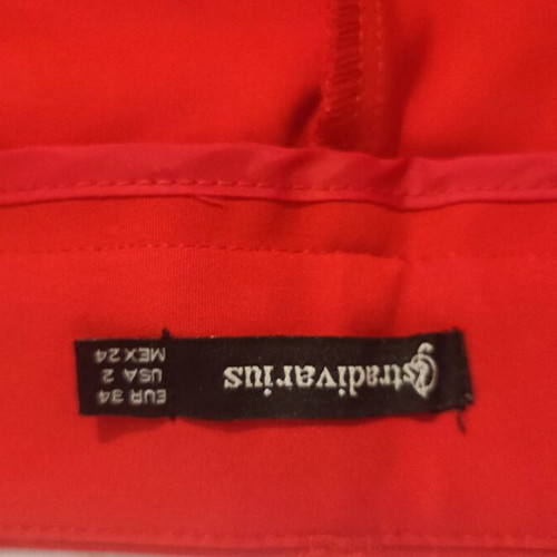 Stradivarius red office pants XS like new