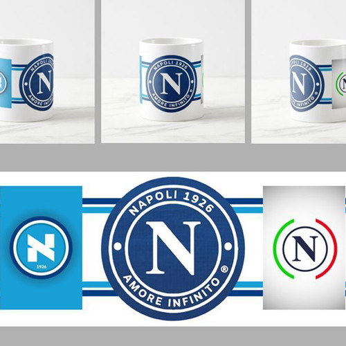 Κούπα Napoli καινούργια κεραμική 330 ml συλλεκτικό αθλητισμού