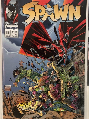 Spawn Comic Τεύχος 11 (1992) Todd McFarlane σαν καινούργιο