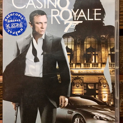 Casino Royale 2006 DVD used, subtitles, action adventure