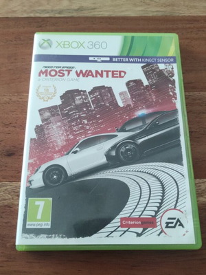 Need For Speed Most Wanted Xbox 360 game like new English version