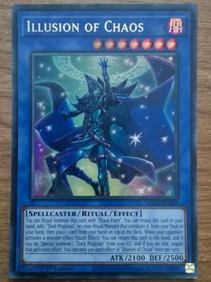 Illusion of Chaos RA02 κάρτα Yu-Gi-Oh! καινούργια