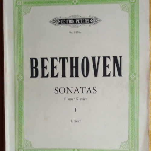 L.V.Beethoven Piano Sonatas op. 2, 7, 10, 13, 14, 22, 26, 27, 28 like new