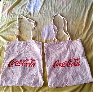 Υφασμάτινες τσάντες coca cola