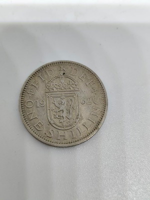 Βρετανικό νόμισμα One Shilling 1962 σαν καινούργιο