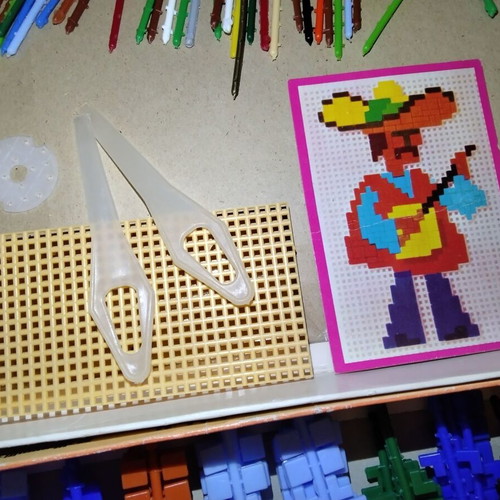 Sik N 131 Mosaic Vintage Toy like new, 40x33.5cm