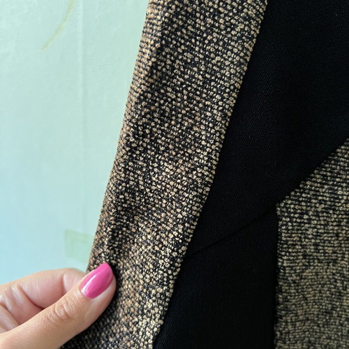 A-Style Brown Skirt with Back Zipper New