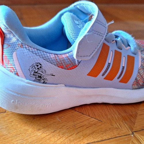 Adidas Moana kids sport shoes used, size 27, turquoise