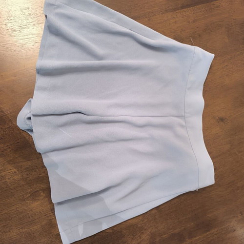 Zara blue skirt size S new with side zipper