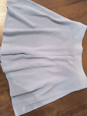 Zara blue skirt size S new with side zipper