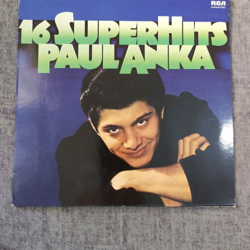 Paul Anka 16 Super Hits vinyl used