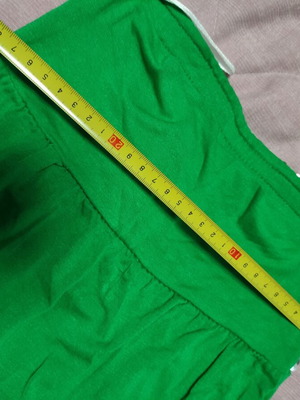 Strapless blouse green, like new