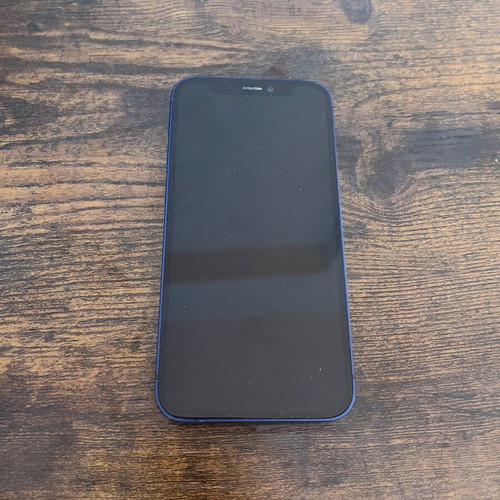 iPhone 12 Mini 64GB blue damaged, for parts or repair