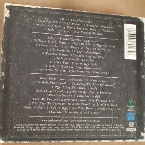 Machine Head - The Blackening deluxe CD DVD