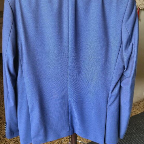 Men's suit set like new, blue, size L, Italian origin