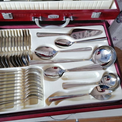 Okus cutlery set 72 pieces stainless steel new