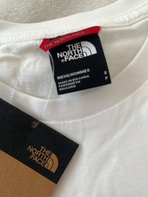 The North Face T-shirt, white, size M