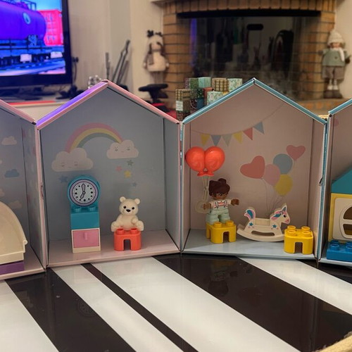 Lego Duplo 2 children's rooms like new