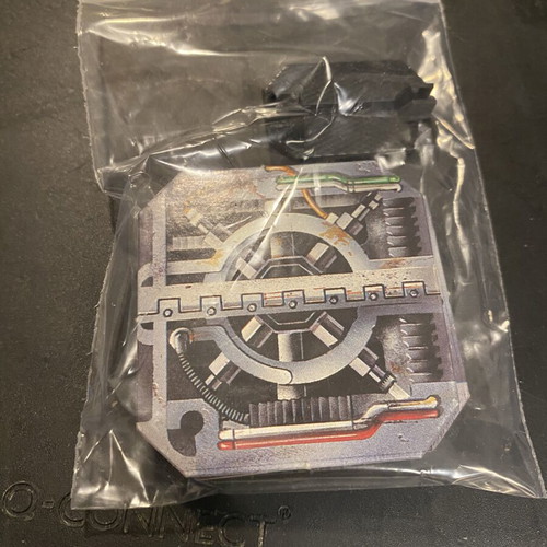 Space Crusade set of three airtight doors with bases like new