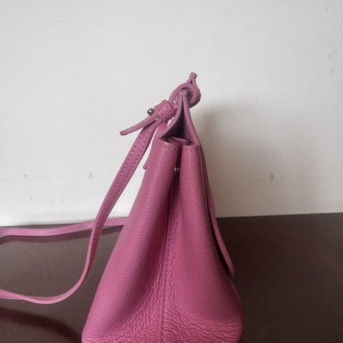 Patrizia Pepe pink leather shoulder bag