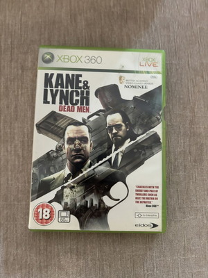 Kane & Lynch Dead Men Xbox 360 παιχνίδι, πλήρες