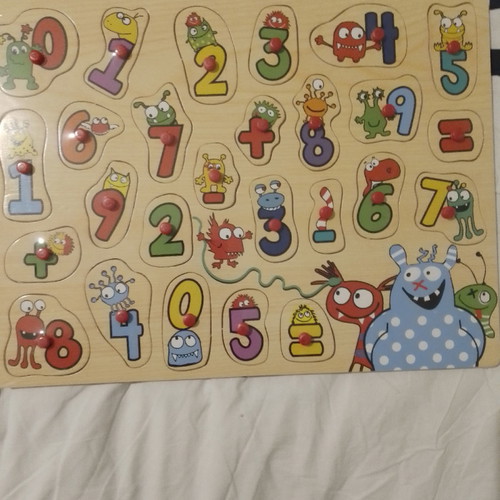 Wooden educational toys new, set of 3 pieces for children