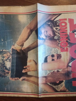 Ta Nea newspaper used, Eurobasket 1987 edition