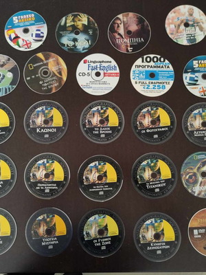 DVD movies used, pack of 90 discs