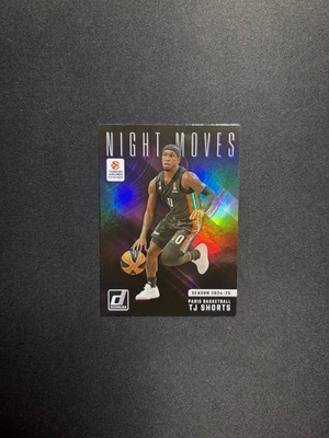 Panini Donruss EuroLeague 2024-25 Night Moves #11 TJ Shorts card like new SSP