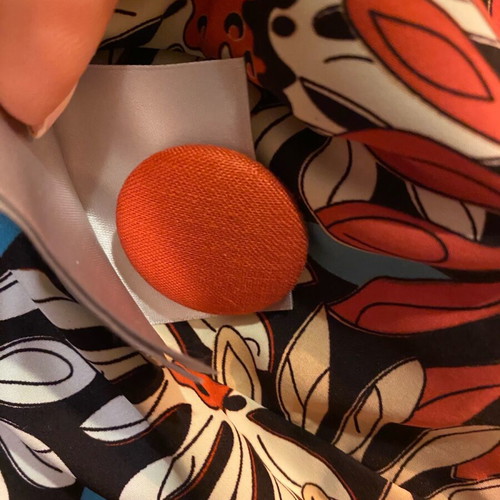 Linen short jacket Marks and Spencer orange like new