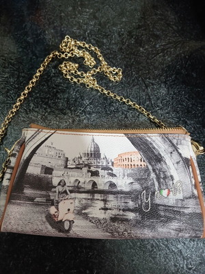 Y Not? Shoulder Bag used 19×11×4 cm